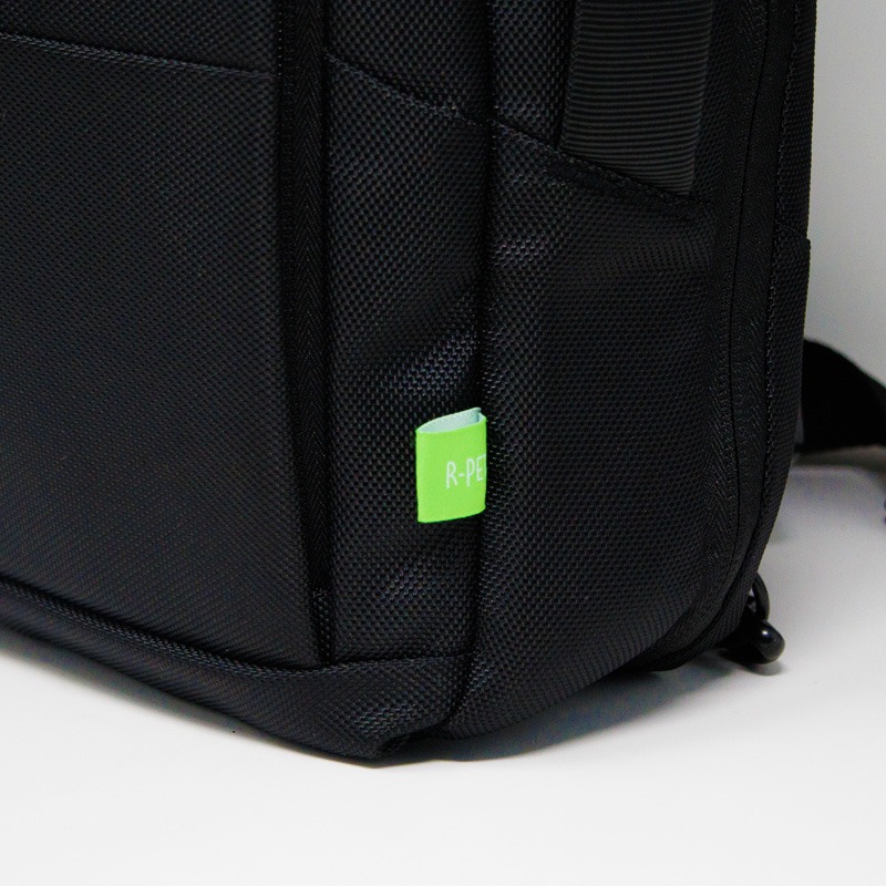 Zainella zaino cartella business porta pc in rpet riutilizzo di bottiglie di plastica
